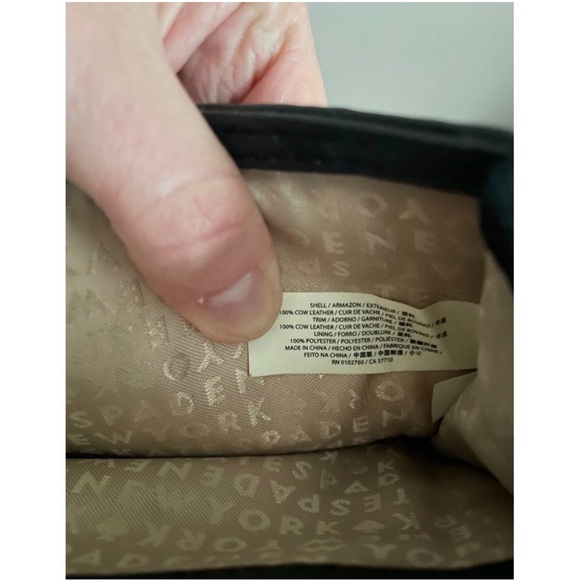 Kate Spade Black Pebbled Leather Crossbody Bag or Clutch - Picture 11 of 13